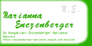 marianna enczenberger business card